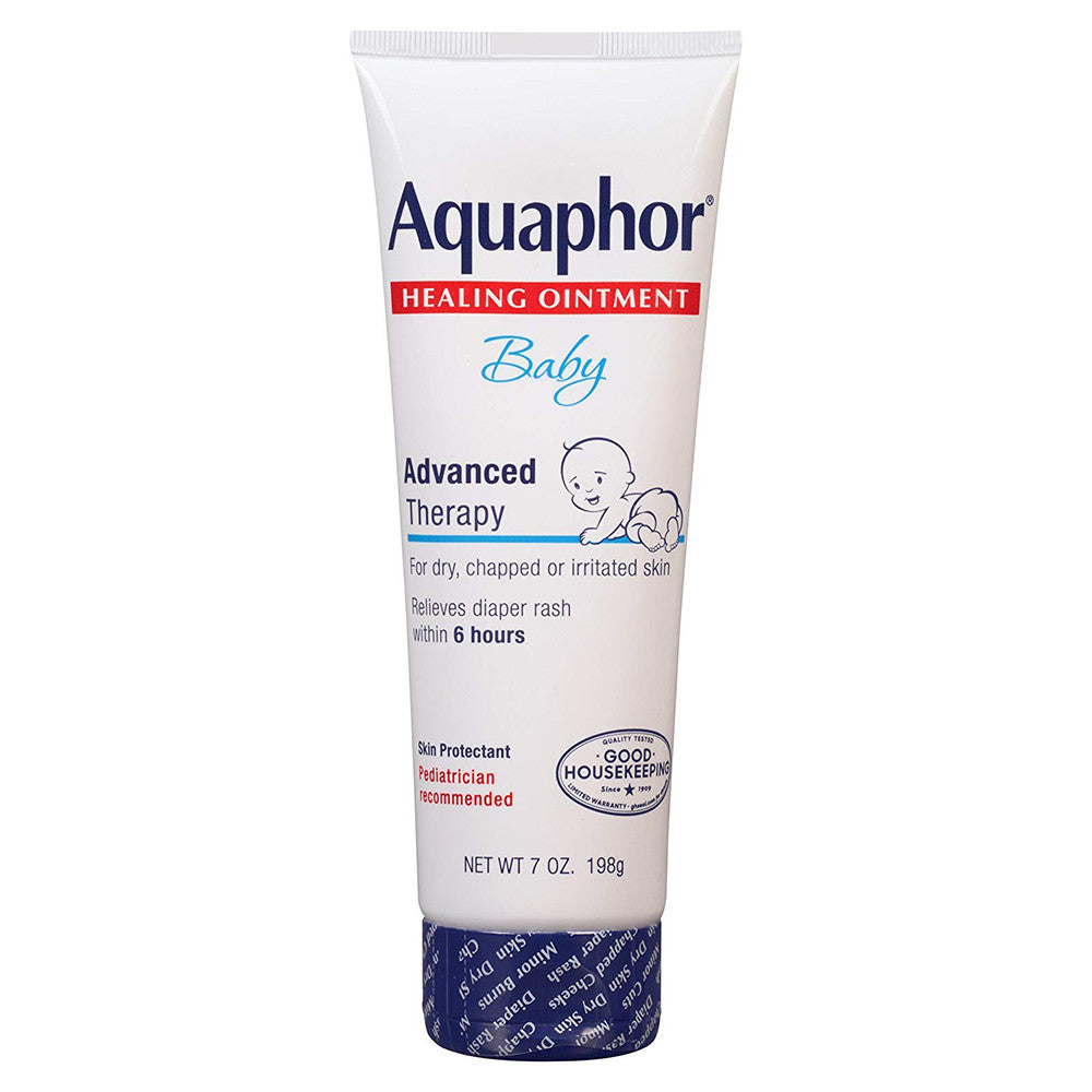 Aquaphor Baby Healing Ointment for Diaper Rash and Dry Skin Protectant, 7 Oz